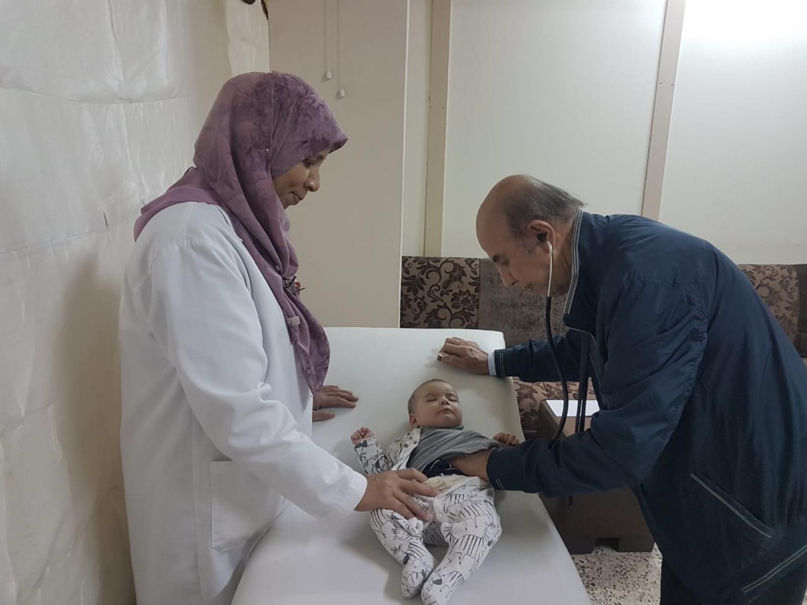A medical day at the Kafr Qaddum Association.