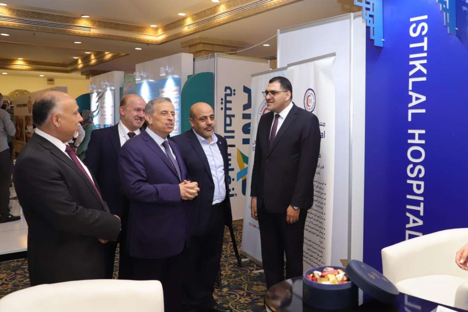 Istiqlal Hospital participated in the Jordanian Healthcare Exhibition (Amal)
