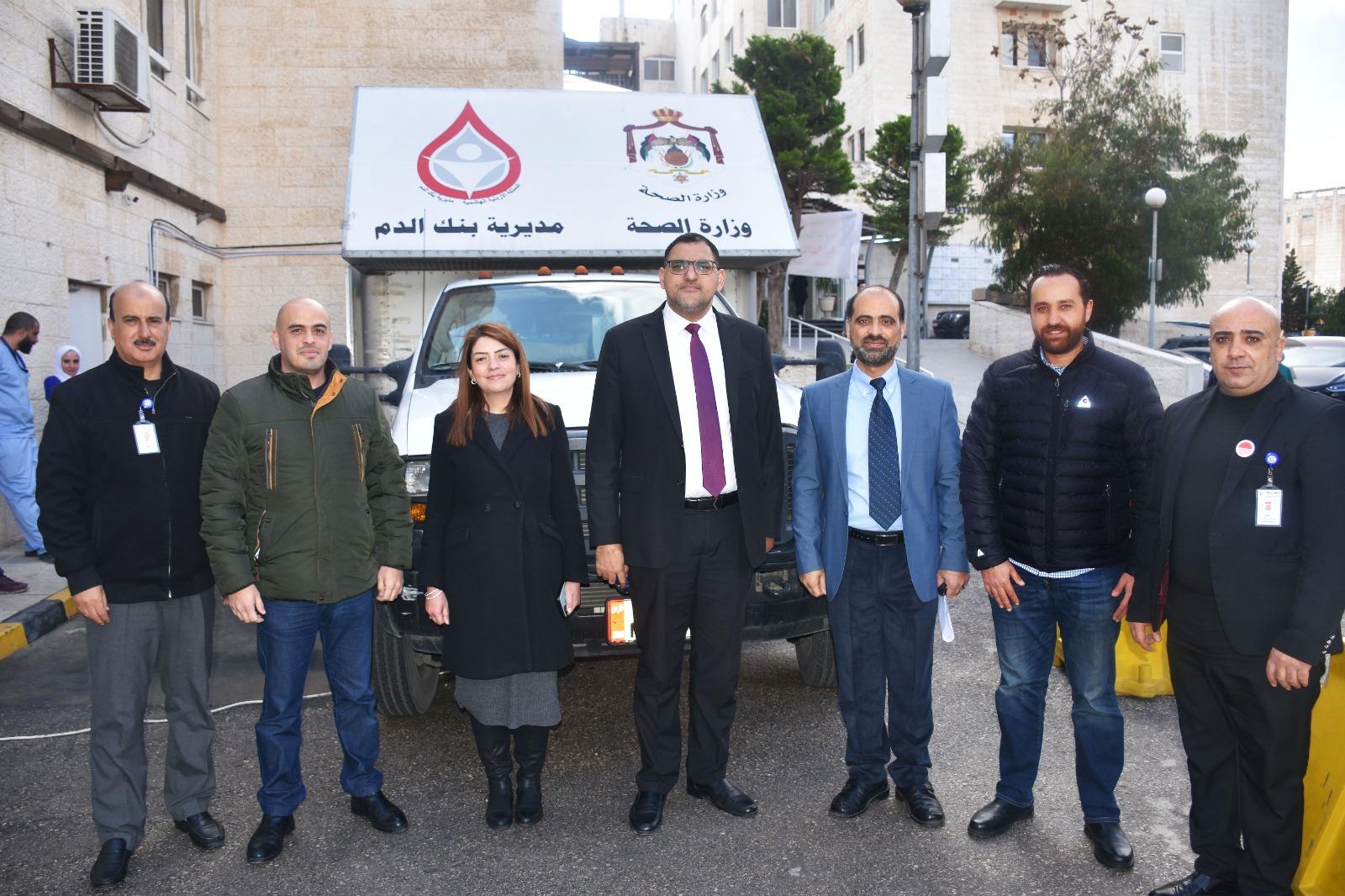 حملة التبرع بالدم لأهل غزة بالتعاون مع وزارة الصحة وبنك الدم الوطني