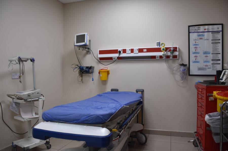 Cardiac resuscitation room